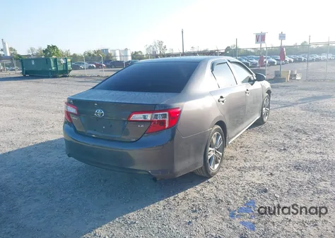 2012 Toyota Camry Le z USA, uszkodzony, nr VIN 4T4BF1FK0CR224437